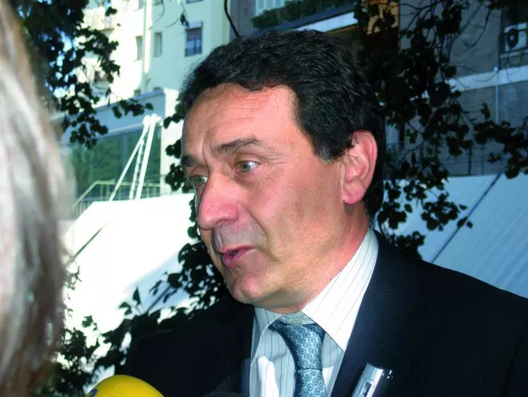 Josep Puxeu, secrétaire d’État espagnol au milieu rural et de l’eau, a plaidé en faveur d’une certaine réforme de la PAC lors du congrès des JA européens.