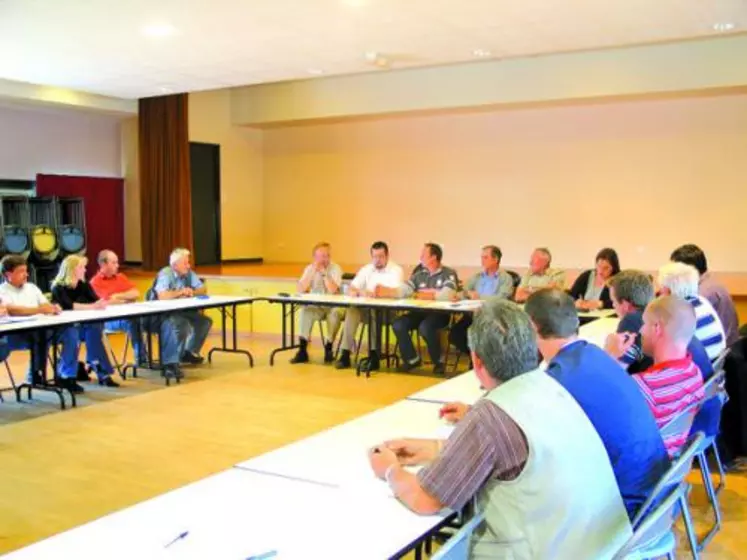 Lors de l'assemblée générale.