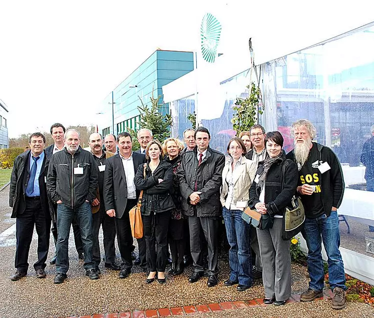 La délégation du Limousin au congrès de la FNSEA.