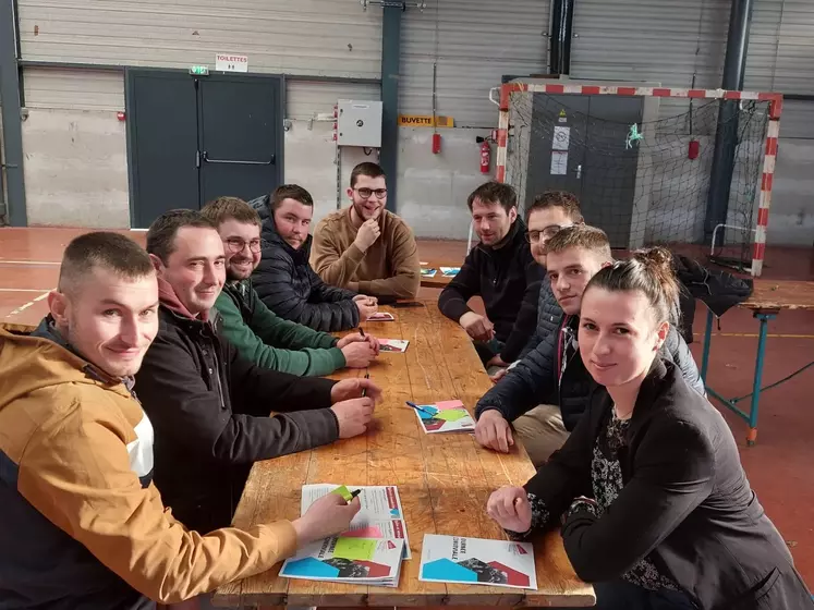 Les JA de tous les cantons avaient rende-vous à Saint-Paulien le 16 décembre.