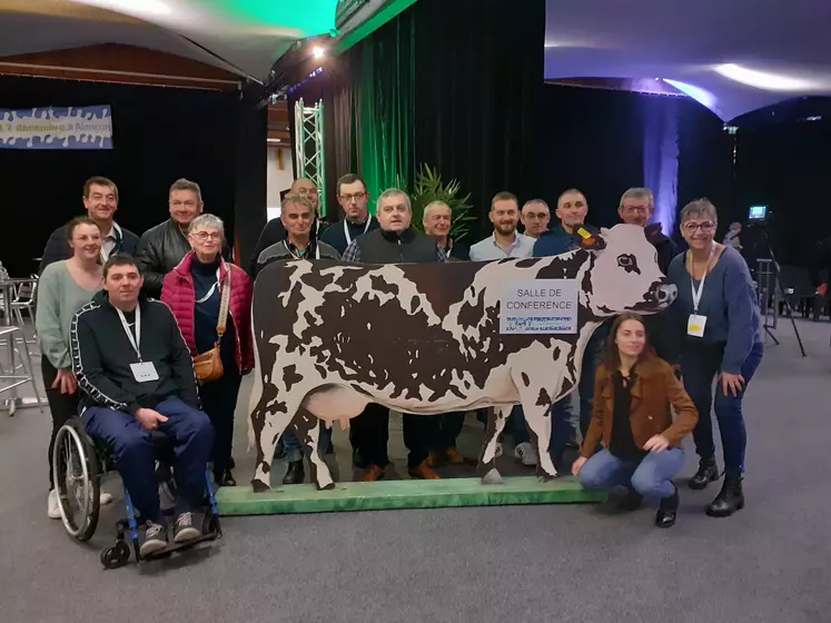 La délégation régionale AuRa des producteurs de lait était à Alençon pour les 3eme Assises du lait.
