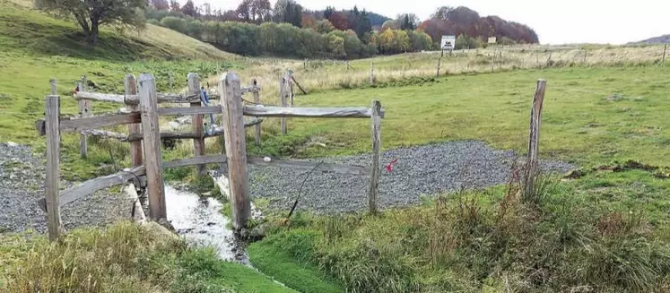 L'aménagement des berges permet de réduire le piétinement des animaux dans le cours d'eau et de préserver la qualité de l'eau bien qu'il n'y ait pas d'obligation à effectuer les travaux.