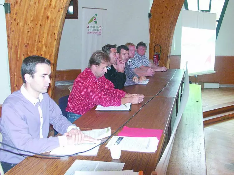 La journée était organisée par la chambre d’agriculture et le Contrôle laitier.