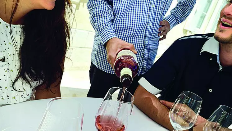 Le bassin viticole du Languedoc-Roussillon est au premier rang national pour la production de vins rosés.