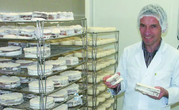 Jean-Pierre Julien, cogérant de la SARL Fromages de Lozère.