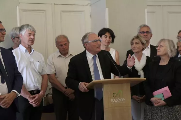 Après 45 ans à la tête de la Selo, Jacques Blanc a laissé la présidence à Sophie Pantel.