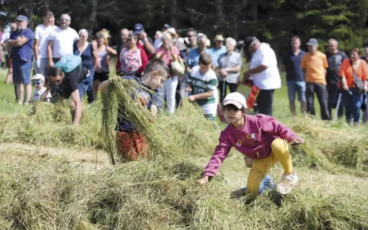 Dimanche 30 juillet a eu lieu la vingt-troisième fête des pâturages, qui a cette année décidé de poser ses barnums et démonstrations à la station du mont Lozère.