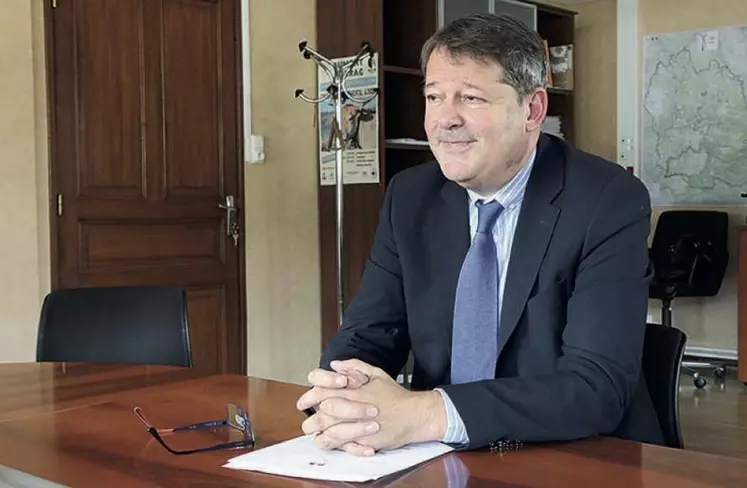 Xavier Gandon, directeur de la DDT Lozère.