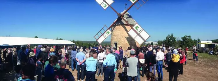 Le Moulin à Vent de la Borie  Le Moulin à vent de la Borie