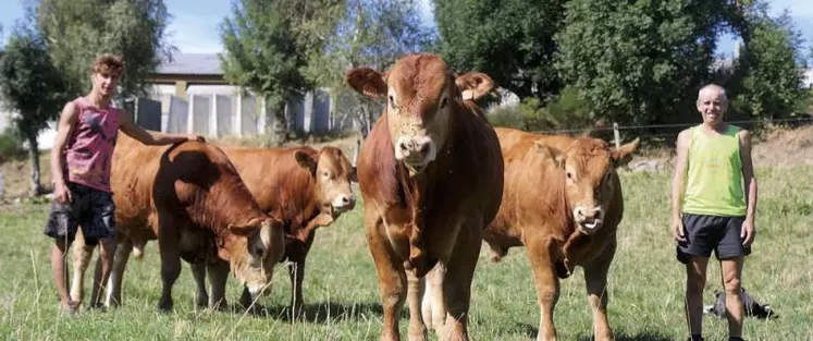 Installé au Monteil, à Rieutort-de-Randon, Julien Bonnal va participer cette année à son premier Qualiviande, qui aura lieu samedi 17 et dimanche 18 septembre à Aumont-Aubrac.