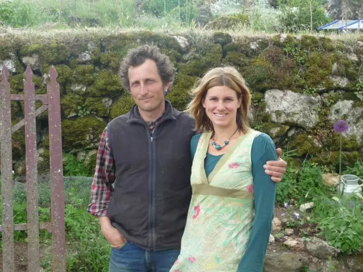 Sébastien et Mélanie Valencogne, installés sur le Larzac, avec l’aide de la Safer font parties des jeunes qui ont témoigné.