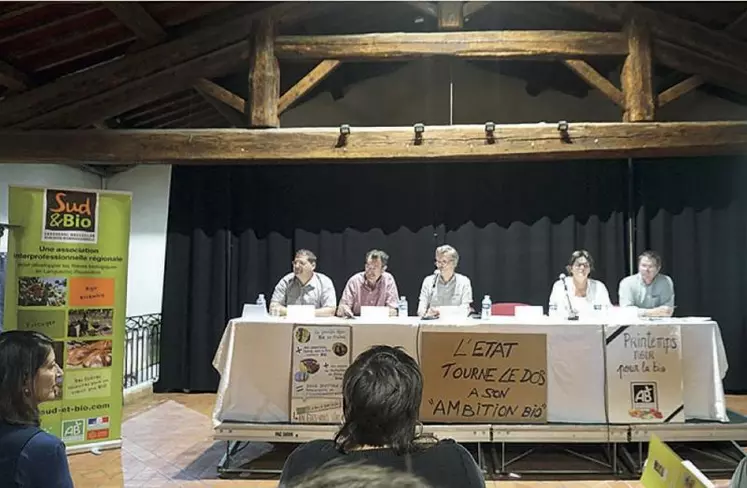 L’interprofession Sud et Bio Languedoc-Roussillon a manifesté son mécontentement envers les services de l’État lors de son assemblée générale.