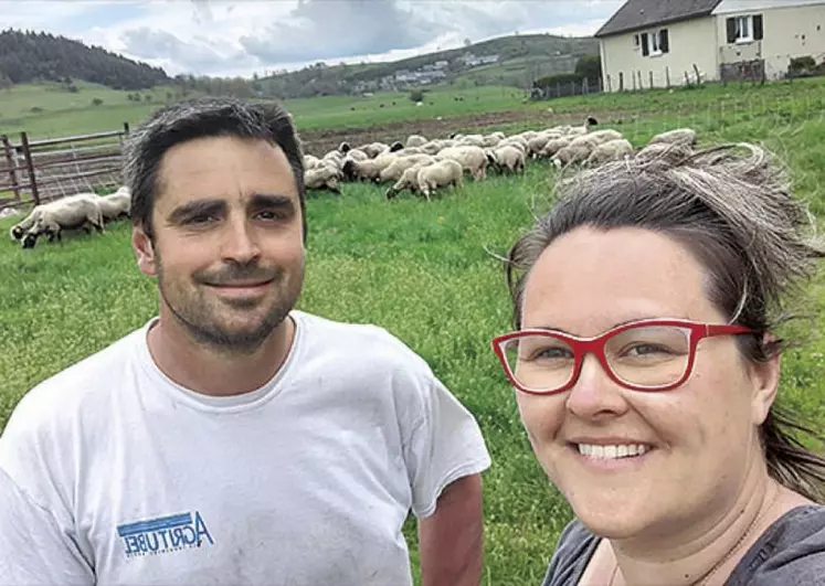 Yannick et Nadège Champaix ne manquent pas d'idées pour valoriser et commercialiser la viande de leurs deux troupeaux.