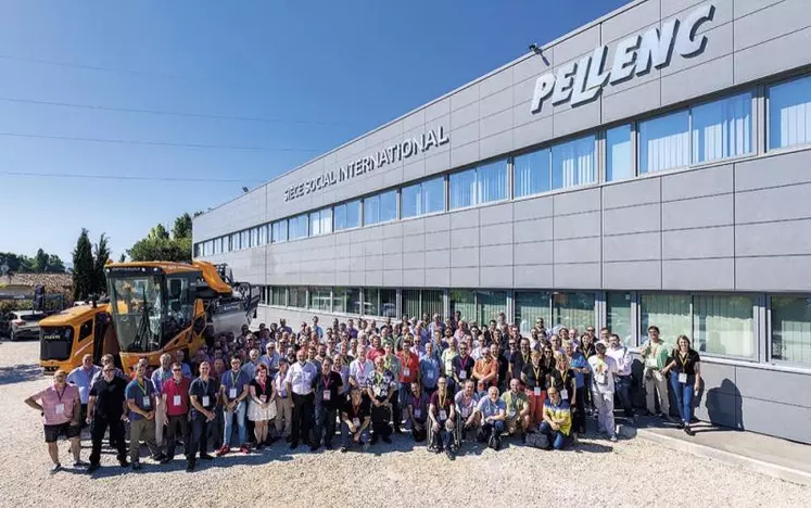 Le groupe Pellenc a accueilli les universités d’été de l’Aprodema.