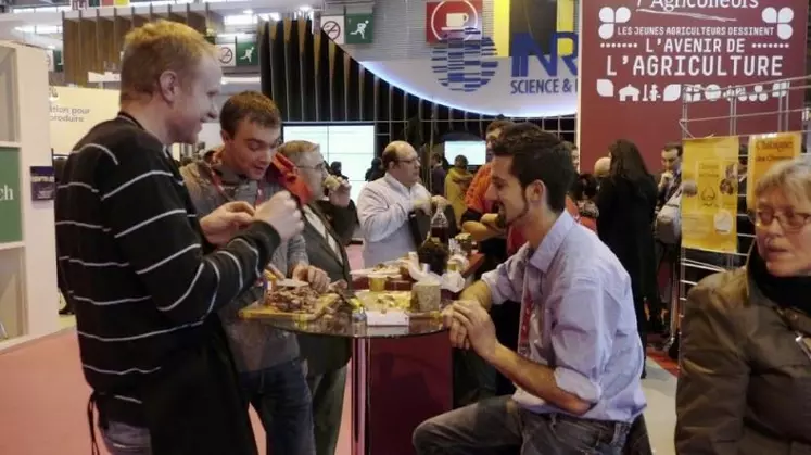 Vincent Martin, Vincent Bonnet et Mathieu André : 3 JA au SIA.