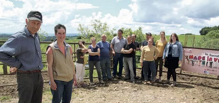 Bernard Ginalhac et Estelle Delarue ont expliqué comment préserver l’environnement sert la trésorerie de l’exploitation.