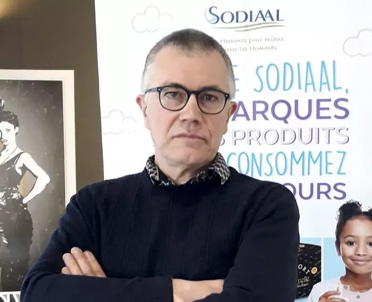 Damien Lacombe : « Sodiaal travaille à fond sur la valeur ajoutée afin de rémunérer au mieux le lait ».