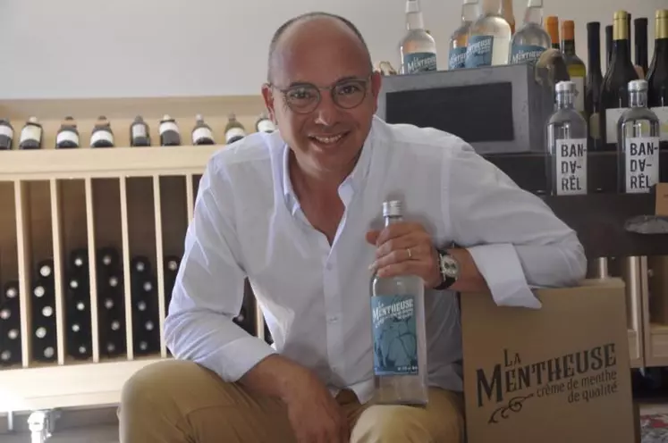 Le restaurateur Lionel Albano s’est lancé dans une nouvelle aventure, en créant la Mentheuse, labellisée Sud de France.