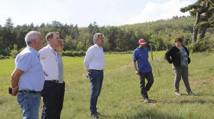 Vendredi 13 mai, Vincent Labarthe, vice-président de la région Occitanie en charge de l'agriculture et de l'enseignement agricole, était invité en Lozère par la chambre d'agriculture.