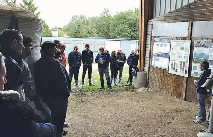 Explication du système et des changements dûs à la conversion en agriculture biologique.