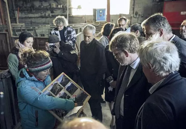 Déplacement de Marc Fesneau dans l'Ariège où il a échangé sur les mesures agricoles du plan d'action pour une gestion résiliente et concertée de l'eau.