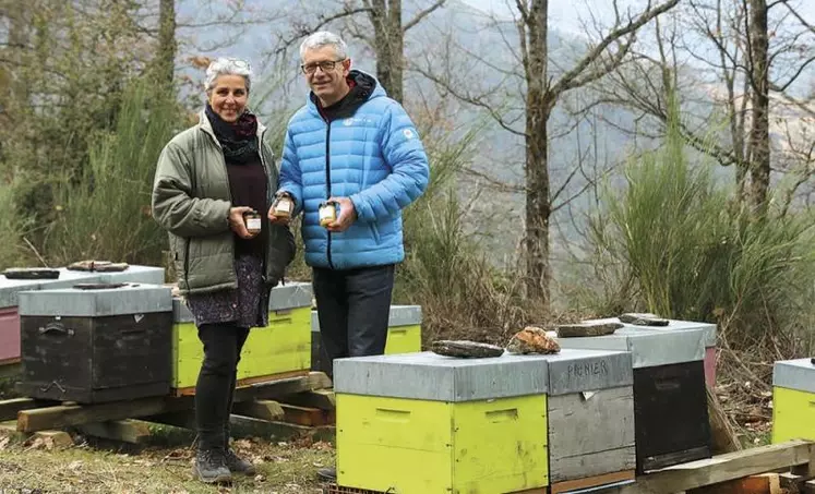 Thierry Crouzet et Sophie Bertrand ont remporté une médaille d'or en bruyère Érica lors du concours national des miels de France. Un événement auquel ils participent depuis son lancement et pour lequel ils sont régulièrement médaillés. Portrait.