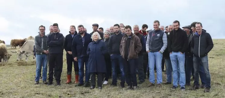 La FDSEA et les JA de Lozère ont pu, mercredi 25 septembre, rencontrer Christine Wils-Morel, préfète de Lozère et Xavier Gandon, DDT du département.