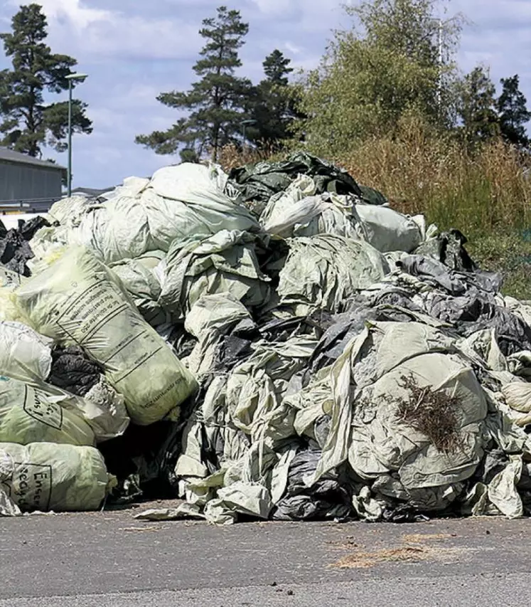 Le début d'année 2022 sera rythmée par plusieurs collectes de déchets agricoles, et les professionnels sont invités à y participer.