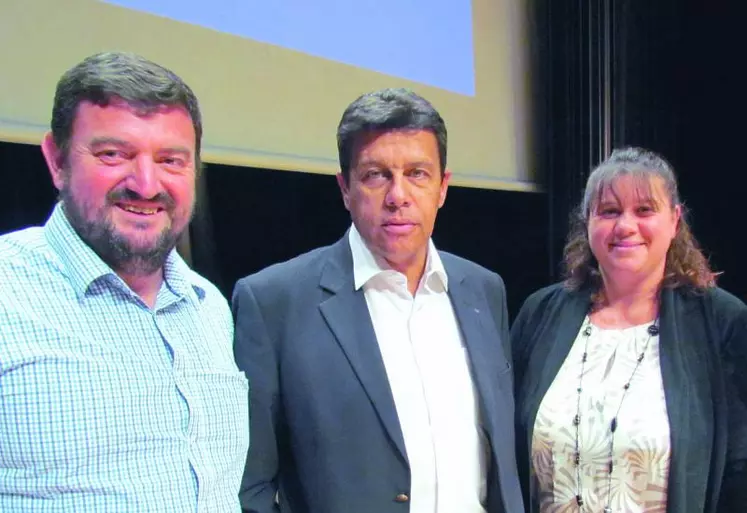 Xavier Beulin a répondu à l'invitation de Christine Valentin.