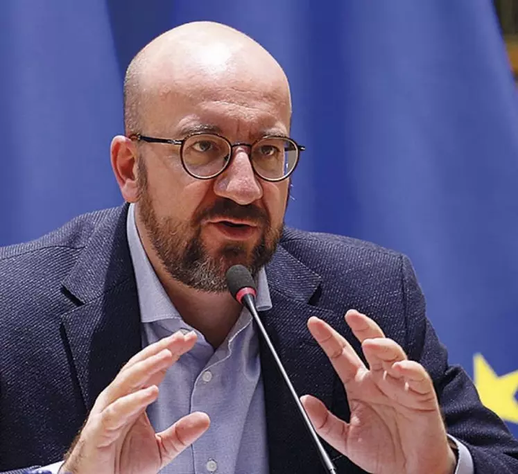 Charles Michel, président du Conseil européen.