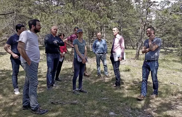 Au lieu-dit la Bazalgette, commune de Saint-Étienne-du-Valdonnez, la colère gronde parmi les agriculteurs installés là. Une partie des biens sectionnaux pourrait passer sous régime forestier si une entente n’est pas rapidement trouvée. Le préfet de Lozère, Philippe Castanet, accompagné d’Agnès Delsol, directrice de la DDT, s’est rendu sur place vendredi 28 avril, en présence du président de la FDSEA, Jean-François Maurin.