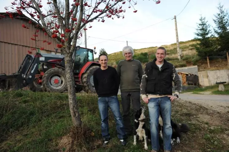 Lionel, Yves, et Nicolas Martin