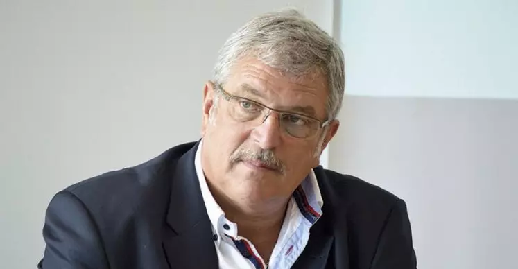 Pascal Ferey, président de la chambre d’agriculture de la Manche.