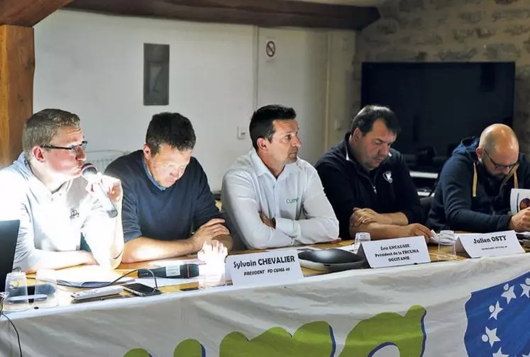 Lors de son assemblée générale le mardi 18 avril à Mende, dans les locaux de la chambre d'agriculture, la fédération départementale des Cuma de Lozère a tiré le bilan d'une année en demi-teinte, et expliqué les nombreux changements qui entreront en vigueur en 2023.