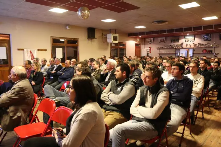 Plus de 120 personnes ont fait le déplacement pour l’assemblée générale des JA.