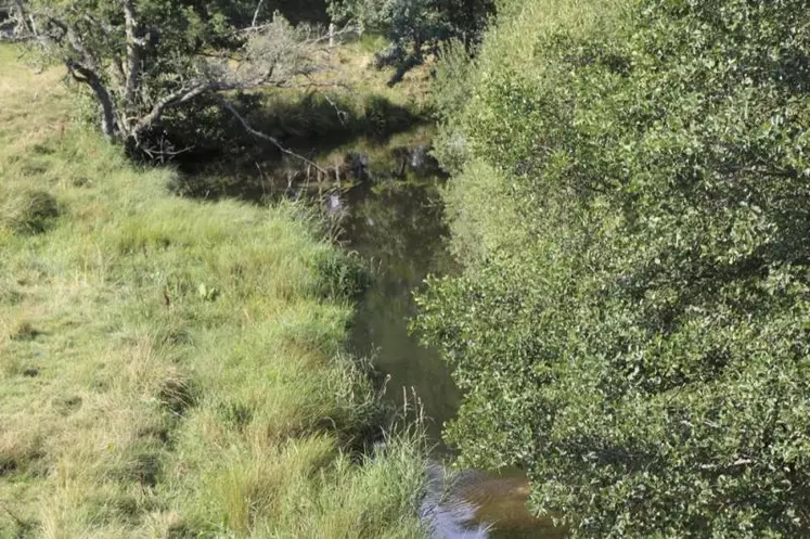 La définition d'un cours d'eau est basée sur trois critères cumulatifs : la présence et la permanence d'un lit, naturel à l'origine ; un débit suffisant une majeure partie de l'année et l'alimentation par une source.