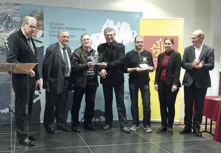 La remise de ces trophées s’est déroulée à la maison des sports de l’Hôtel de région à Montpellier le jeudi 14 décembre 2017, en présence d’Aurélie Maillols (vice-présidente de la région Occitanie), Ferdinand Jaoul (conseiller régional délégué à la chasse et à la pêche), Jean-Pierre Gaillard (vice-président de la fédération régionale des chasseurs d’Occitanie) et Norbert Delphin (président de l’association régionale de pêche et de protection du milieu ...