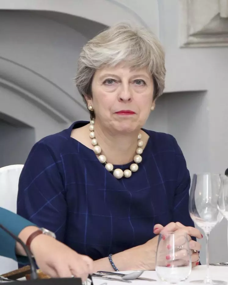 Theresa May souhaite maintenir un commerce « sans friction » avec l’Union.