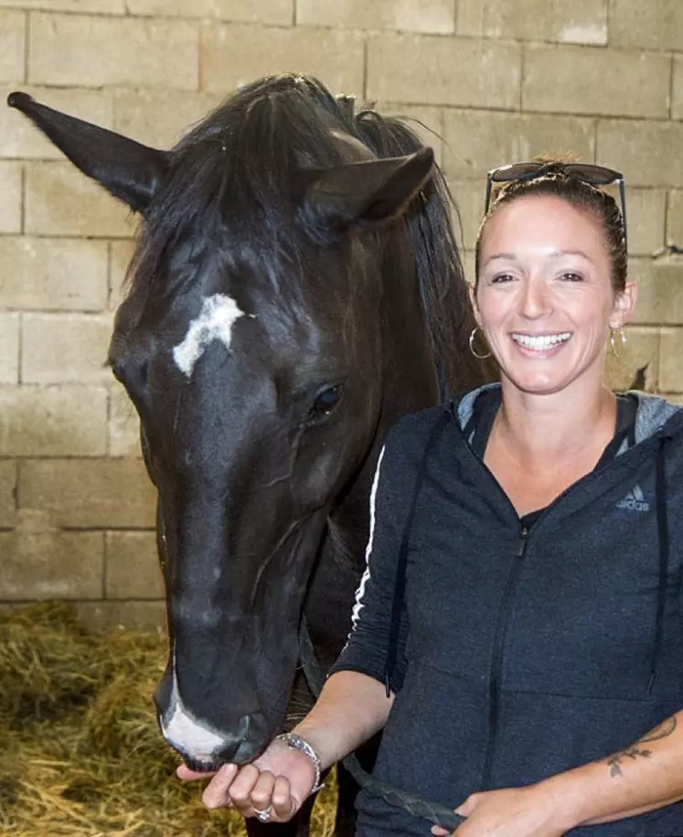 Au col de Montmirat, Sindy Bonaldi a décidé de lancer sa propre écurie. Une aventure « passionnante » pour cette cavalière hors-pair, qui a l'habitude des concours internationaux.