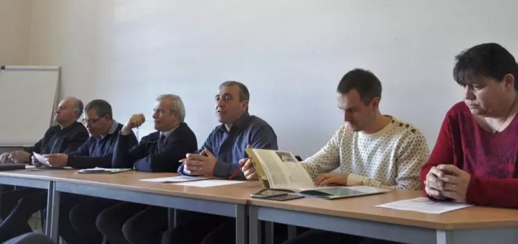 Les responsables professionnels du Massif central ont échangé avec le député européen Michel Dantin.