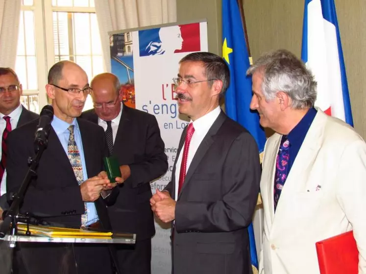 La salle était comble lors de la cérémonie de départ de Philippe Vignes.