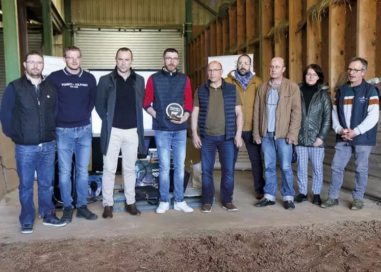 Le trophée de l’installation a été décerné à Loïc Brun.