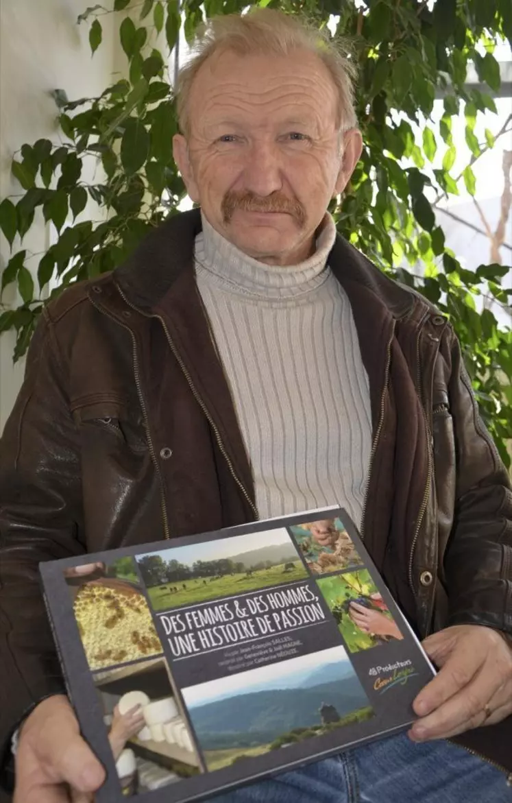 Joël Magne, enseignant à la retraite et amoureux de la Lozère.