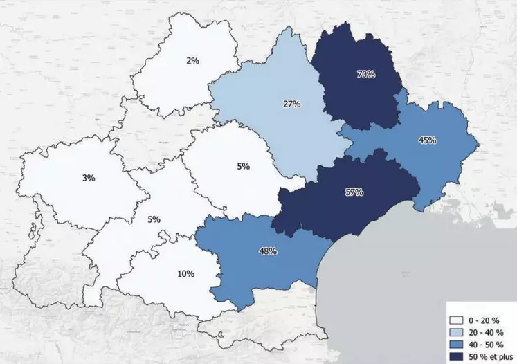 L’utilisation des charpentes bois en Occitanie.