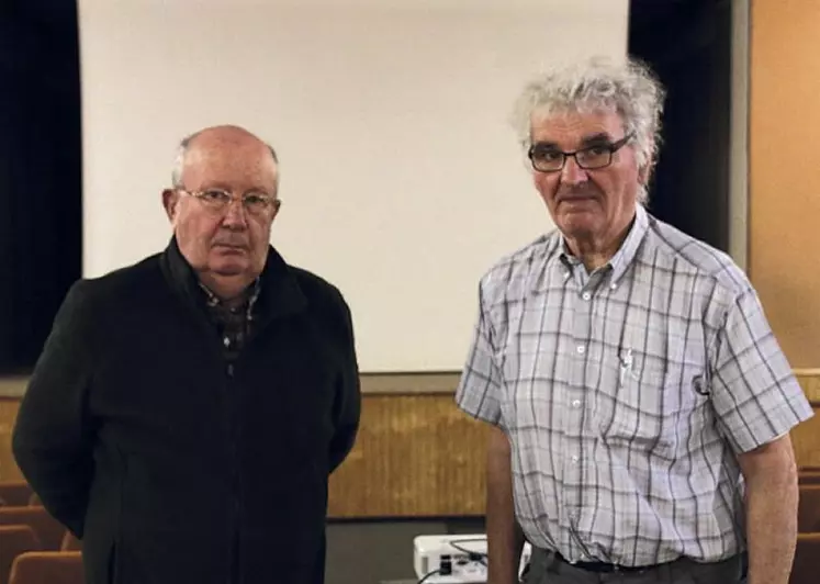 Jean Bouchet et Gaby Roussel, co-présidents d’Apistoria.