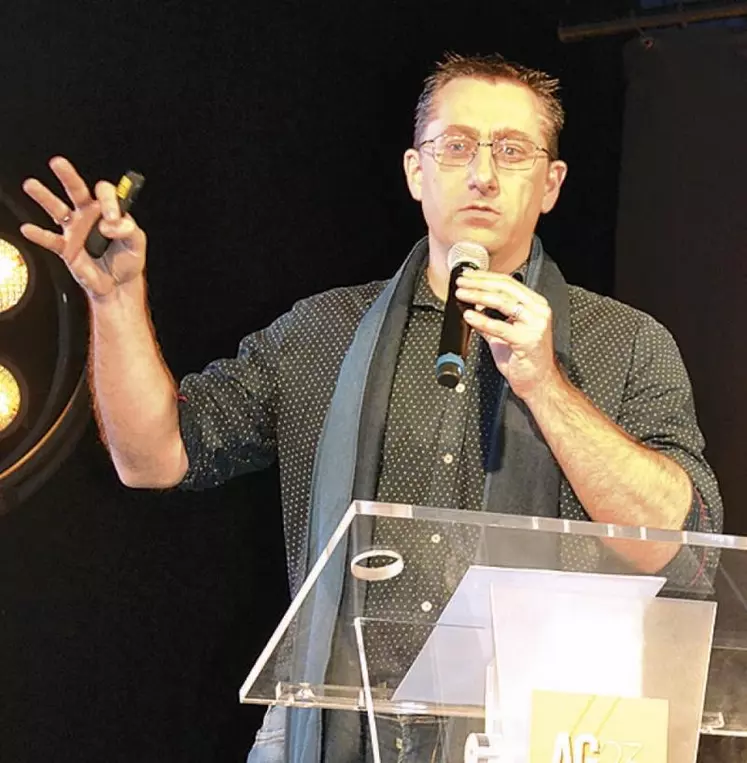 Julien Frayssignes, enseignant chercheur et responsable des projets Entreprises à Purpan, était l'invité de l'assemblée générale d'Unicor.