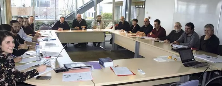 Tournée régionale de la section nationale des fermiers et métayers dans le Rhône.