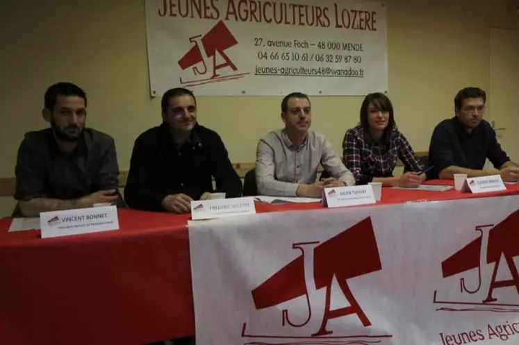 Outre la défense du métier d’agriculteur, les Jeunes agriculteurs de Lozère veulent promouvoir le côté positif du métier.