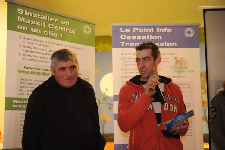 Aimé Tournaire et Nicolas Nouet récompensés.