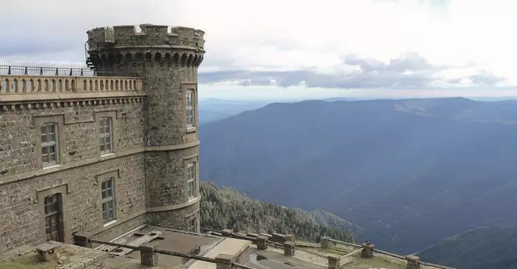 L’Observatoire du mont Aigoual a été construit en 1894.